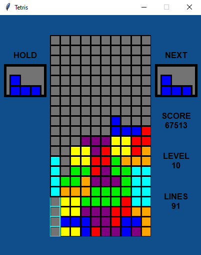 tetris screenshot