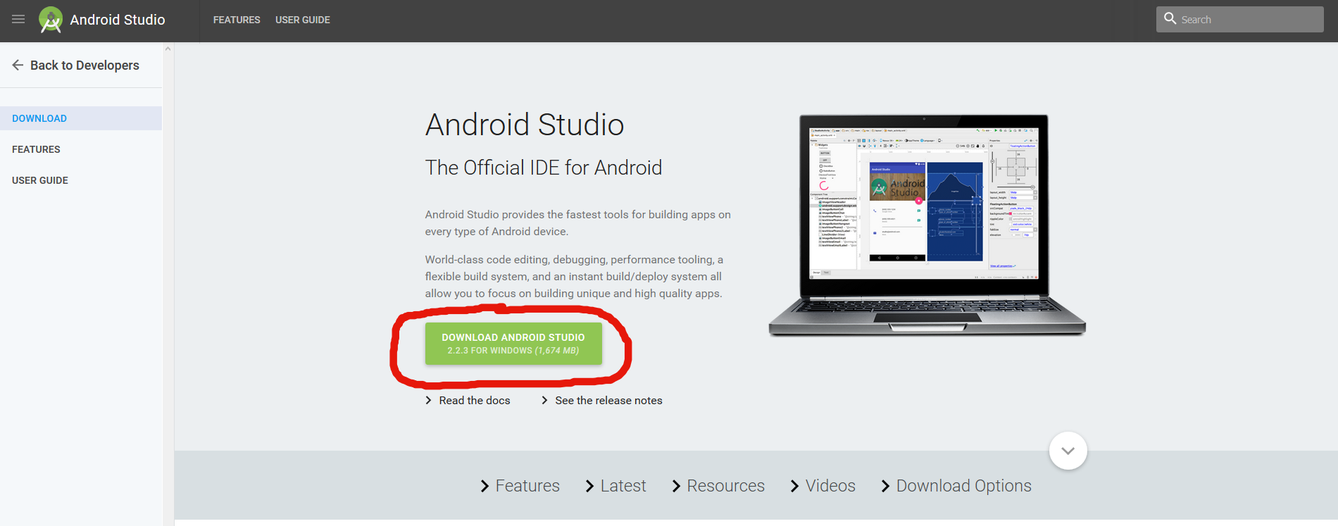 Android Studio Download