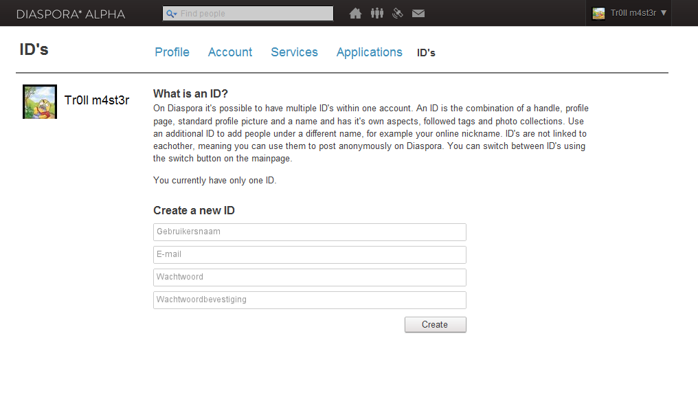 Create ID