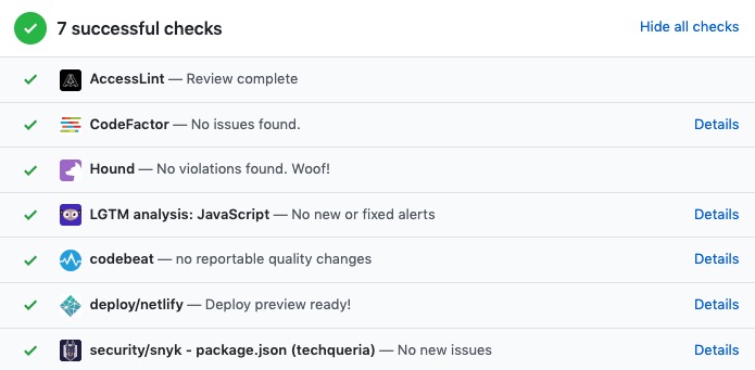 GitHub Checks