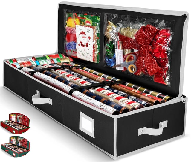 homior-gift-wrap-organizer-christmas-wrapping-paper-storage-bag-w-useful-pockets-for-xmas-accessorie-1