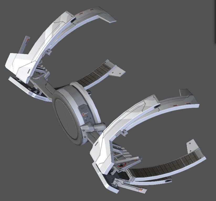 Folding Alcubierre drive