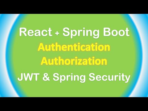 Spring Boot Reactjs JWT Authentication example