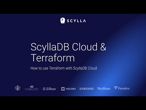 Watch a demo of using Scylla Cloud Terrafrom Provider