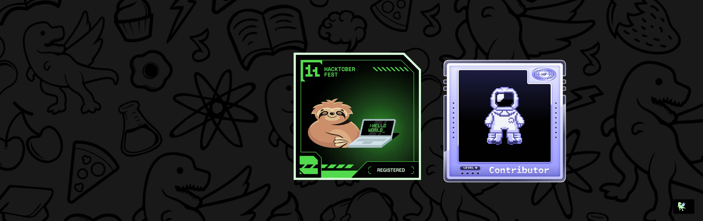 An image of @falzz1010's Holopin badges, which is a link to view their full Holopin profile