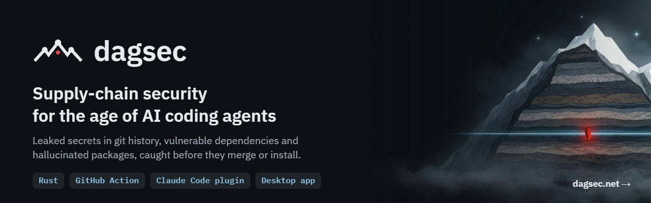dagsec: supply-chain security for the age of AI coding agents