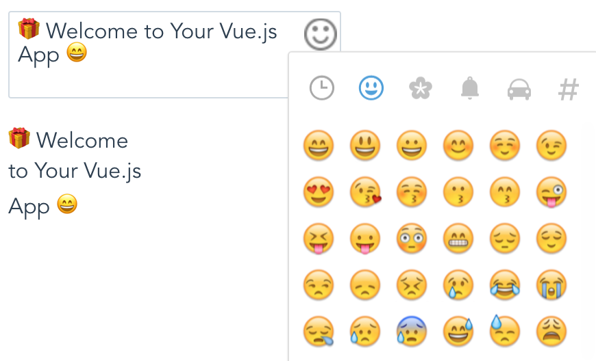 emoji-vue