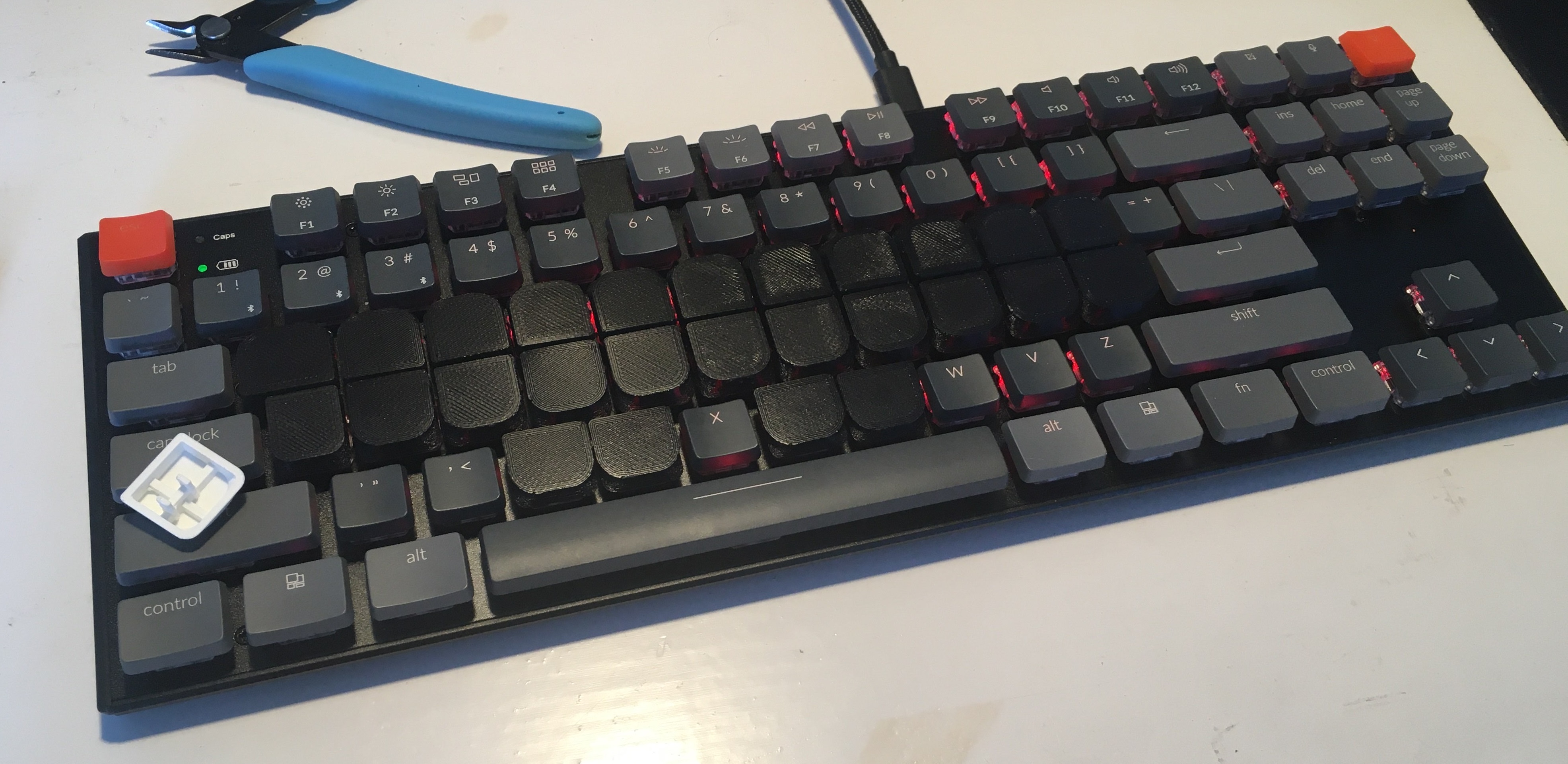 Gateron low-profile switch stems