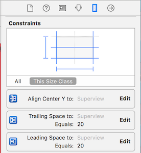 Constraints View