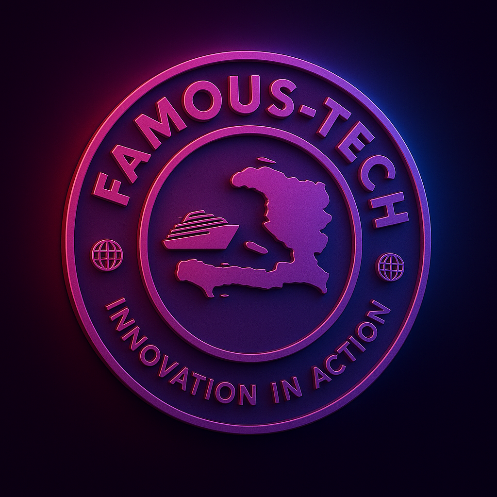 Famous-Tech Logo