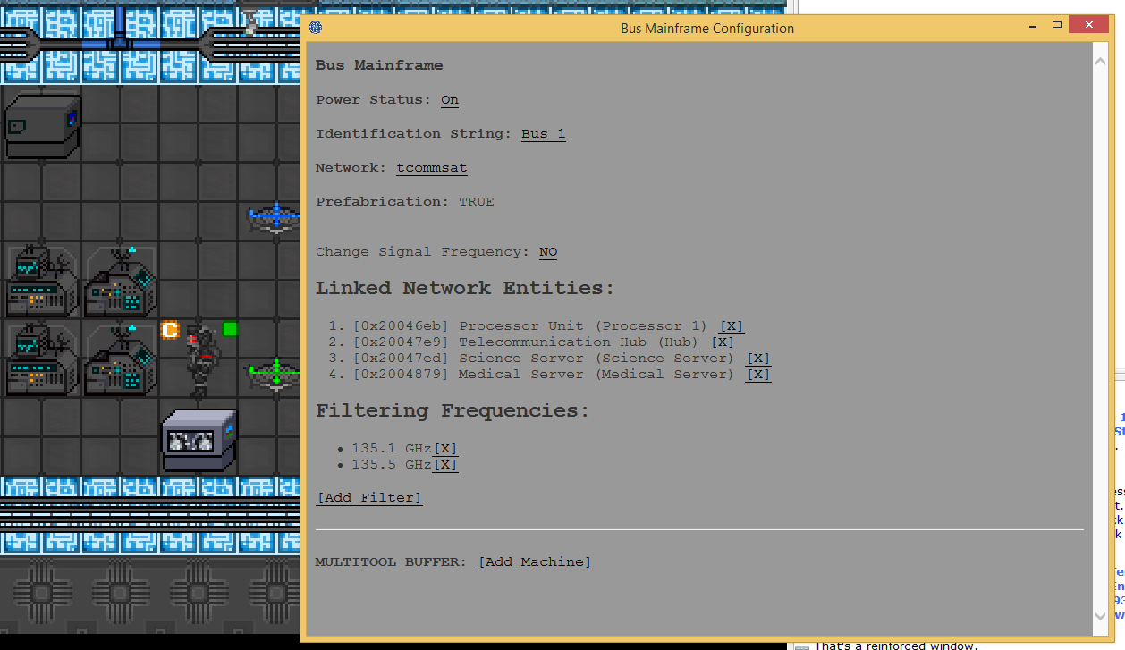 An example of multitool menus used in telecomms.