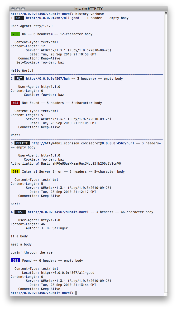 Sinatra application example #2