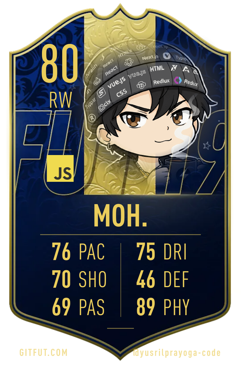 GitFut card - Moh. Yusril Prayoga (80 RW)