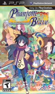 Box art for the US PSP version of Phantom Brave