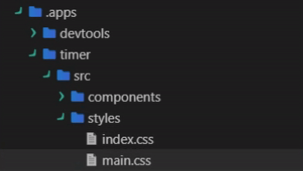 Aspen filetree animated demo