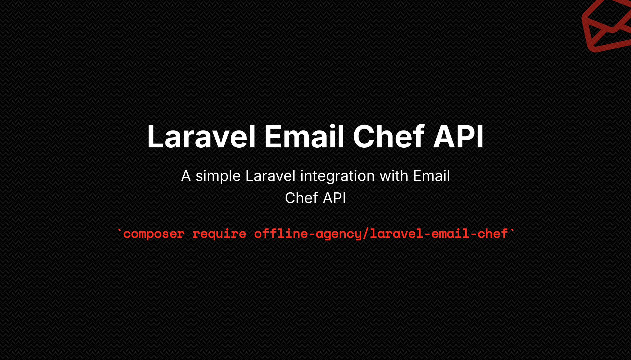 Laravel Email Chef Integration