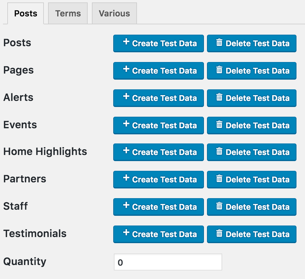 Admin Panel Example