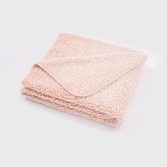 freshmint-50-x-60-heathered-cozy-sherpa-throw-blanket-soft-pink-each-1