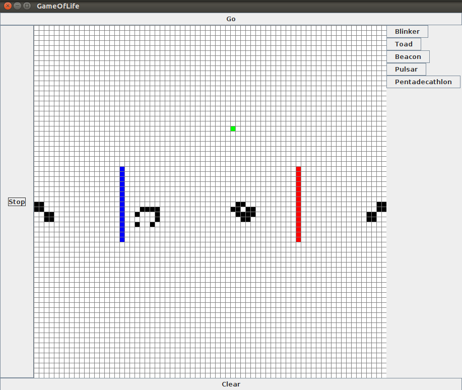 Game of Life GUI example 2