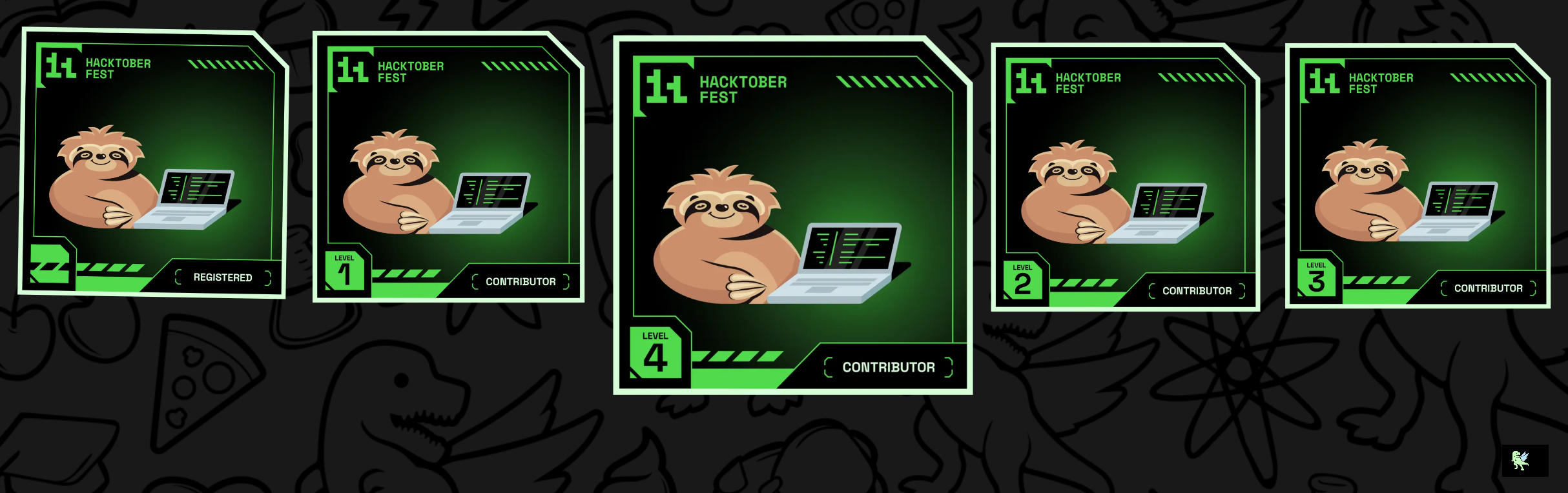 An image of @ashu1234's Holopin badges, which is a link to view their full Holopin profile