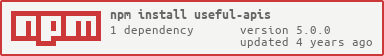 https://nodei.co/npm/useful-apis.png?downloads=true&downloadRank=true&stars=true