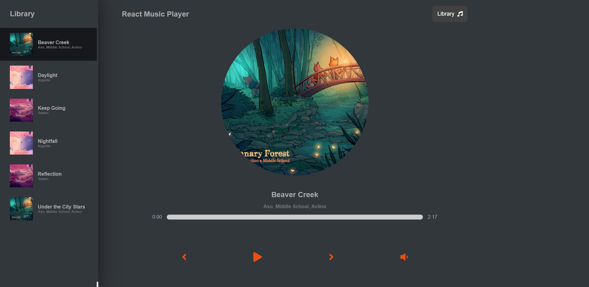 Image of ReactMusicPlayer