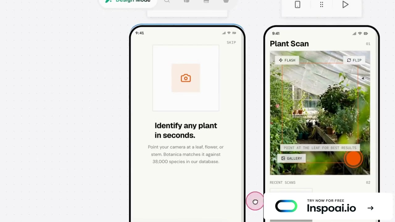 Inspo AI Studio demo
