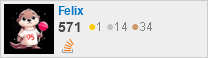 profile for Felix on Stack Exchange, a network of free, community-driven Q&A sites