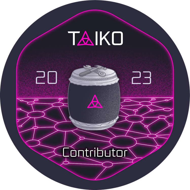 Taiko GitHub Contributor 2023