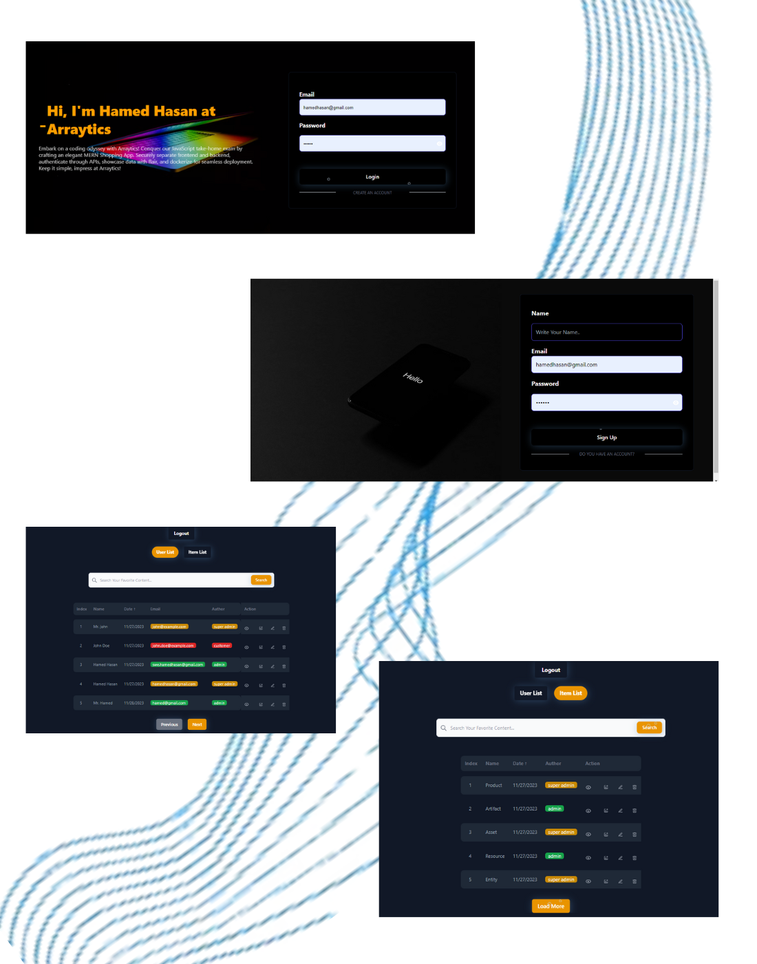 Arraytics Solution