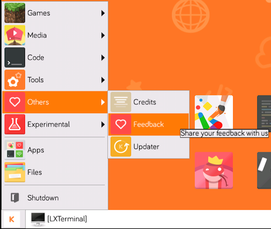 Start menu