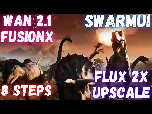 WAN 2.1 FusionX is the New Best of Local Video Generation with Only 8 Steps + FLUX Upscaling Guide