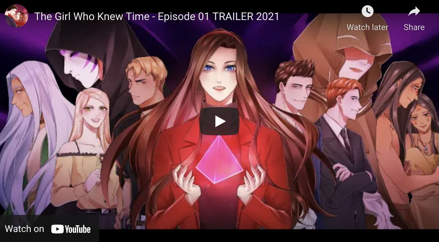 Watch The Girl Who Knew Time Episode 01 Trailer