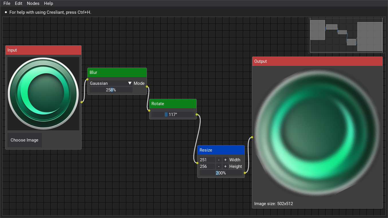 GitHub - Cresliant/Cresliant: A powerful node-based image editor made ...