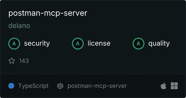 postman-mcp-server MCP server
