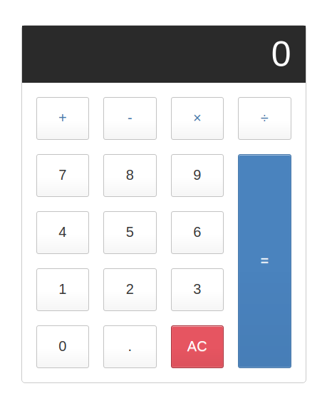 Angular 8 Example Calculator