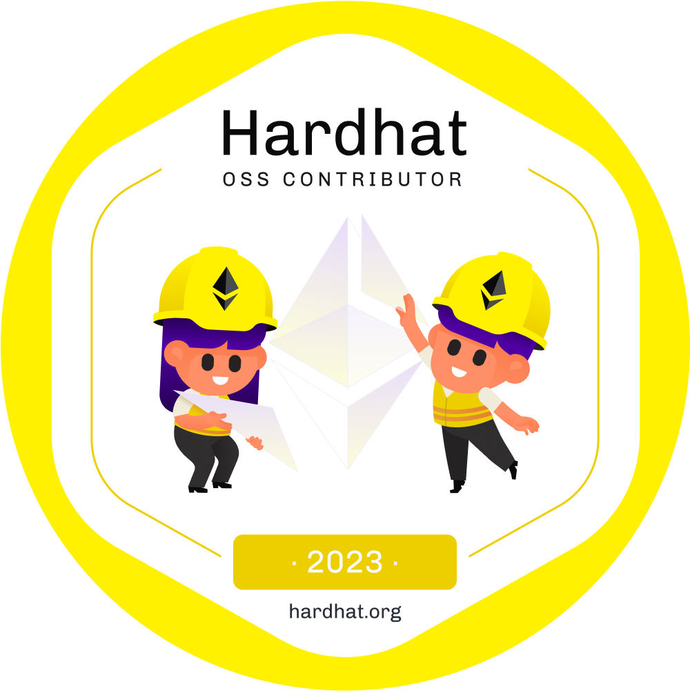 GitPOAP: 2023 Hardhat Contributor GitPOAP Badge