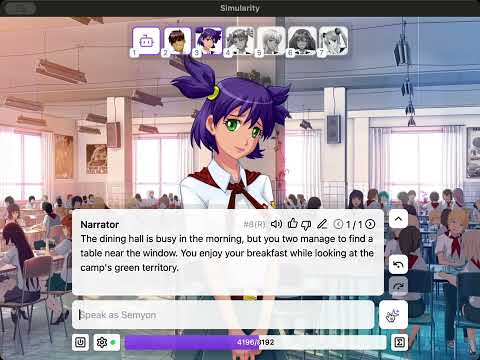 Simularity Visual Novel Demo