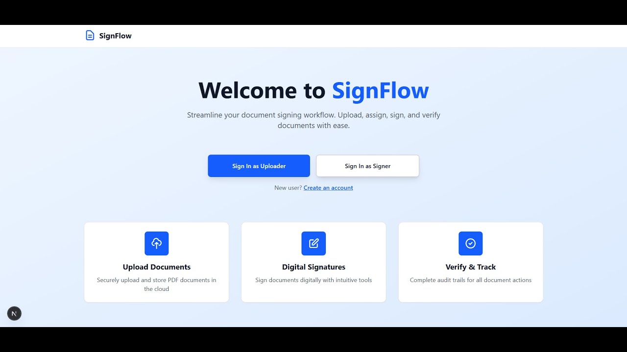 SignFlow Demo Video