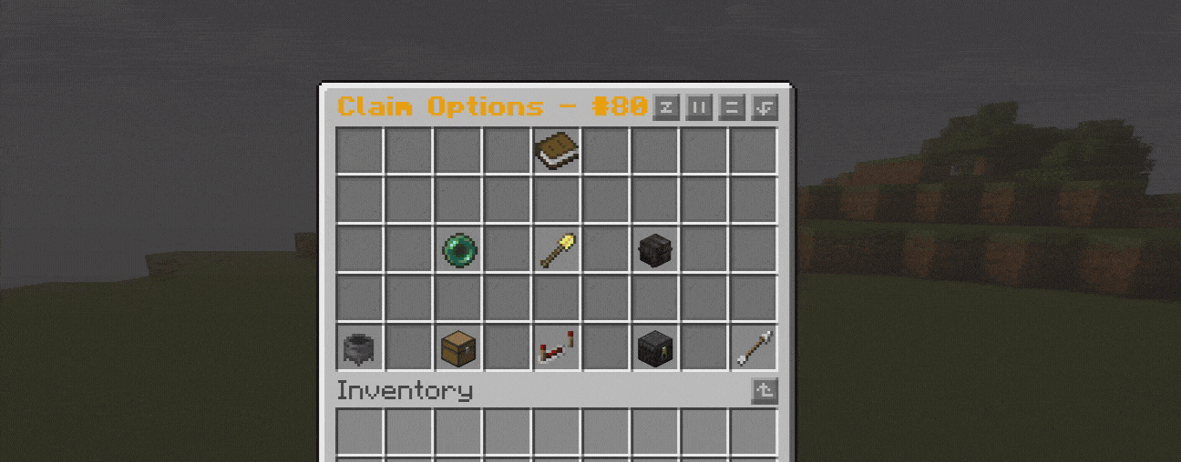Claim Options Showcase