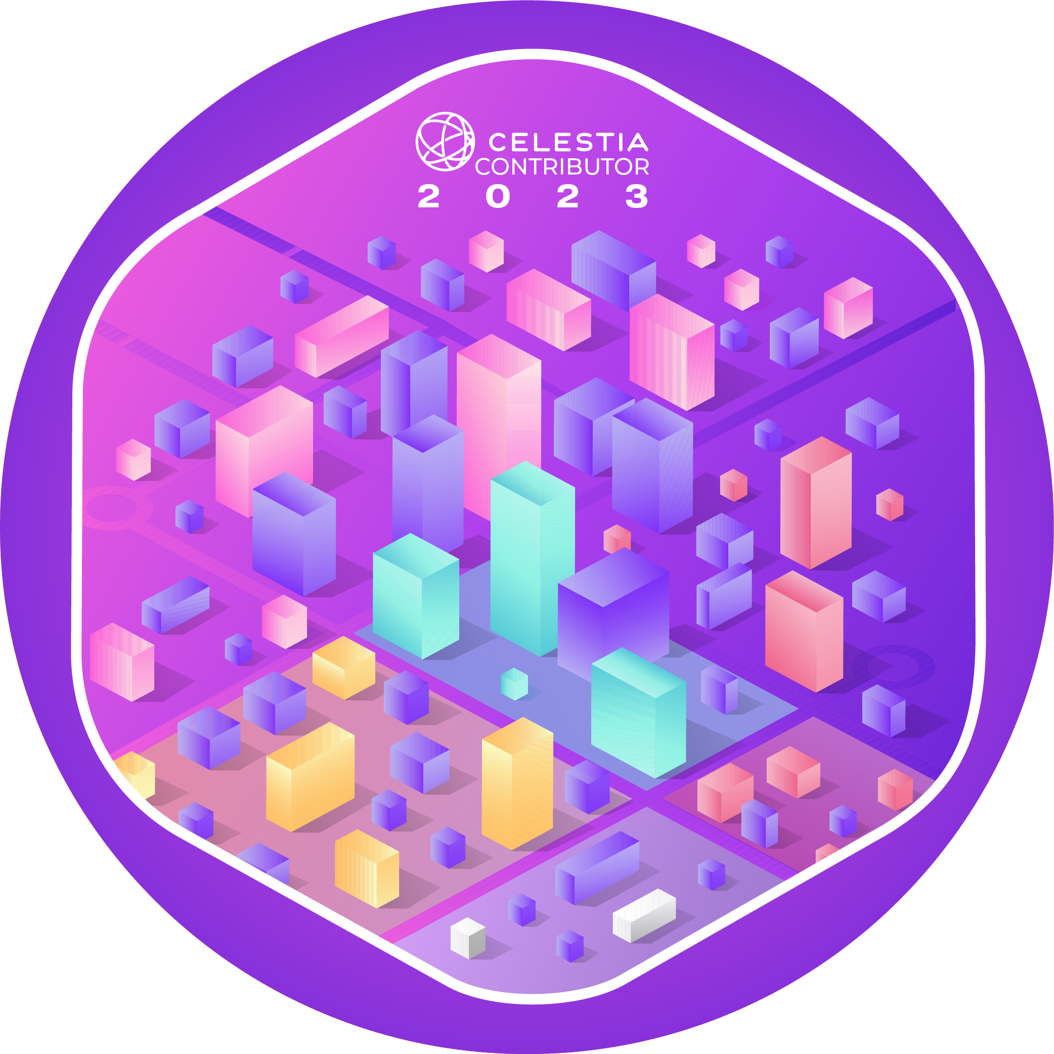 GitPOAP: 2023 Celestia Contributor GitPOAP Badge