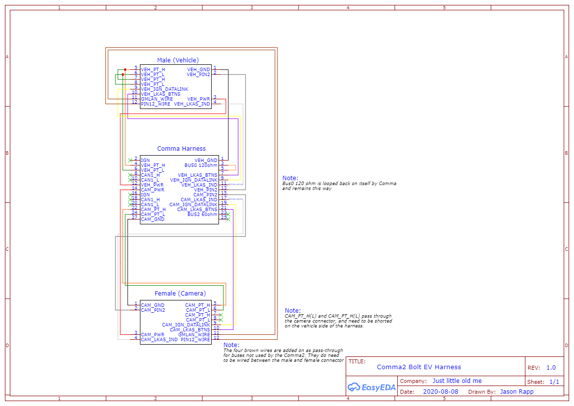 Comma2 Harness Wiring