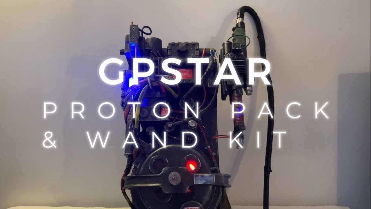 GPStar Proton Pack and Neutrona Wand feature reel demonstration