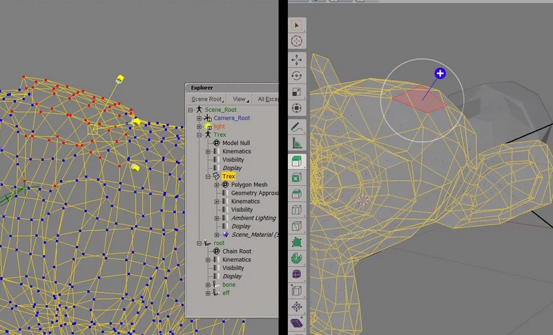 XSIMOD theme for Blender 2.83 - Wireframe Edit