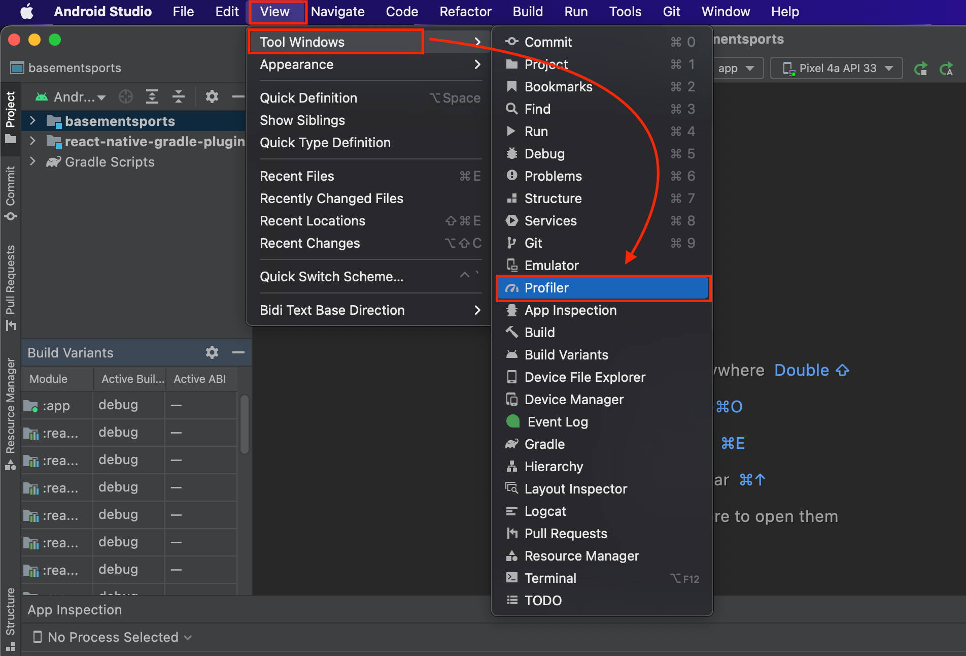 Android Studio Profiler