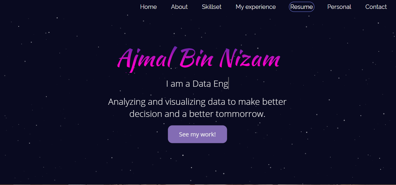 my website