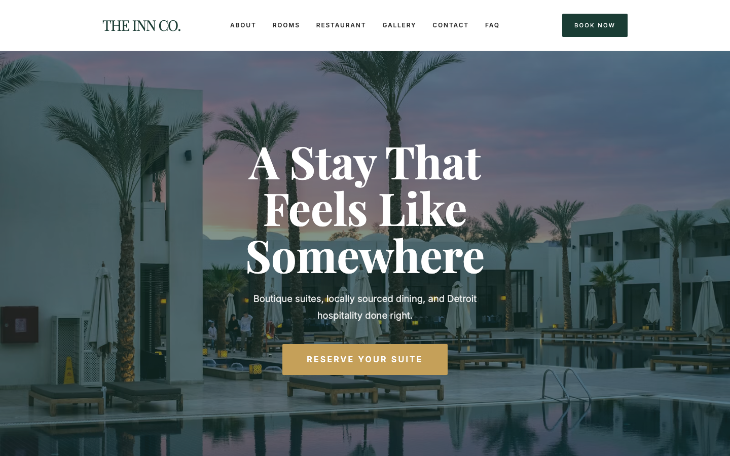 The Inn Co. homepage