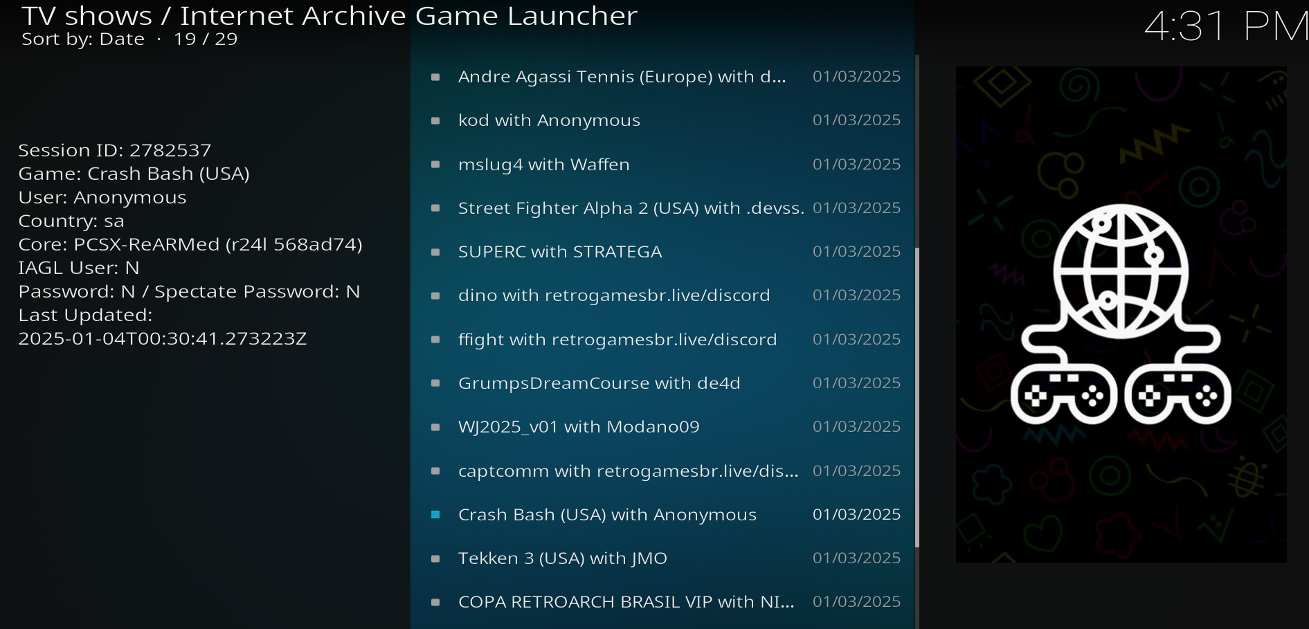 IAGL Netplay Host