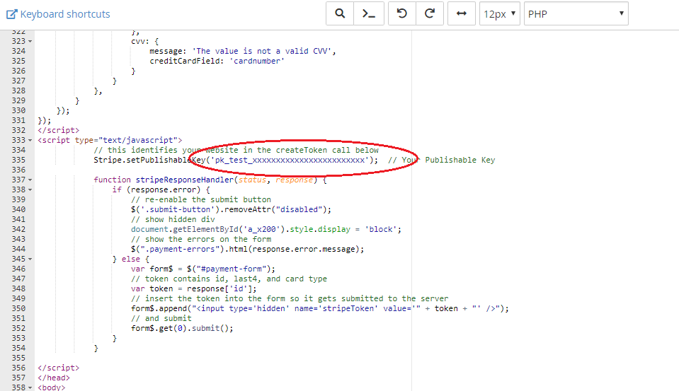 Stripe Checkout Form Install Instructions