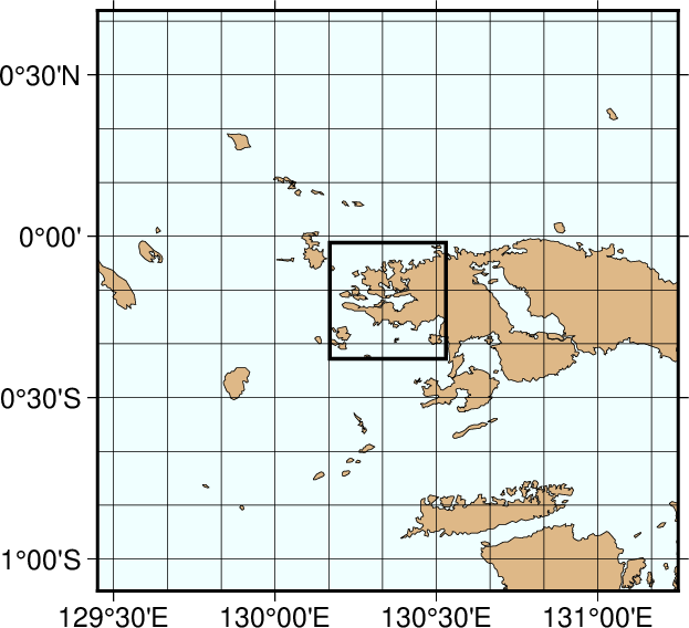 gshhg high resolution global map